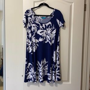 Tori Richard Aline tropical print dress. Quality!
